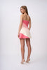 Spectrum Strapless Mini Dress | Fina Sale - Pink Ivory Multi