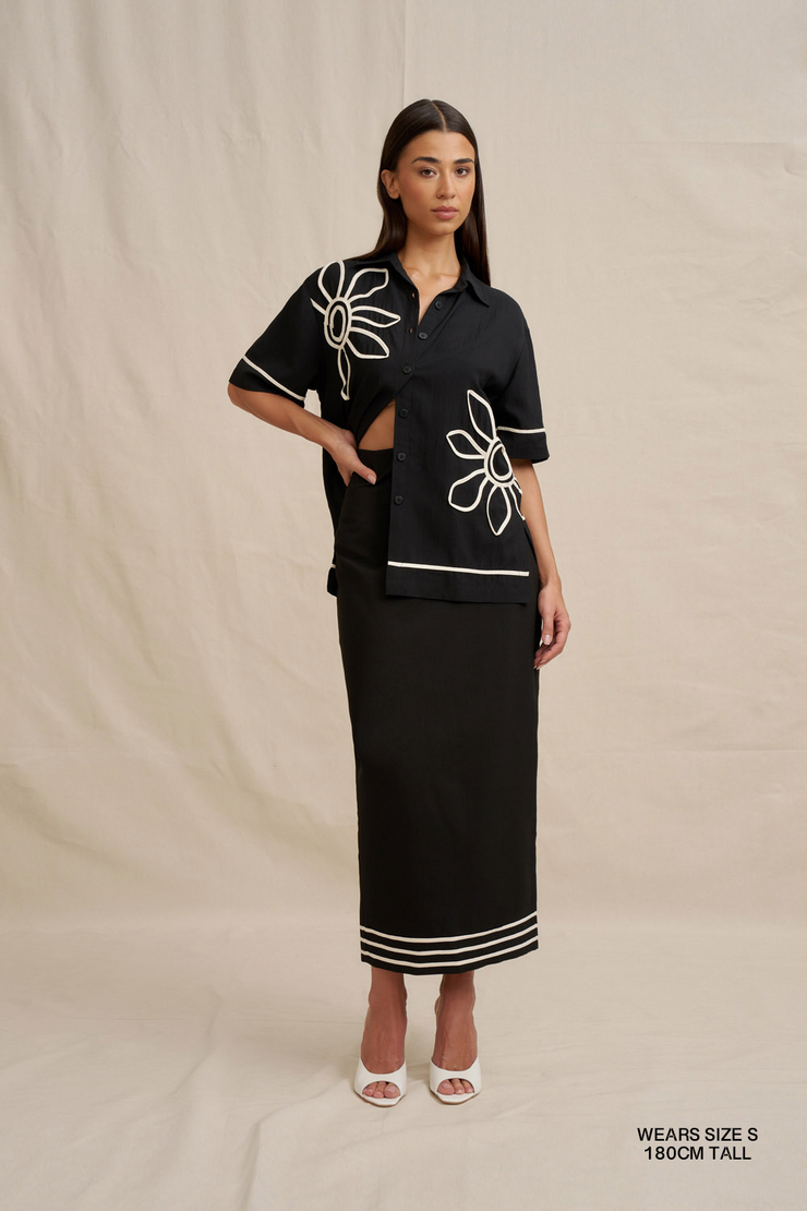 Sun Flower Bind Shirt