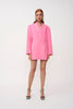 The Adele Oversized Blazer Mini Dress - Pink