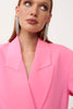 The Adele Oversized Blazer Mini Dress - Pink