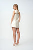 Diana Bow Mini Dress - Ivory