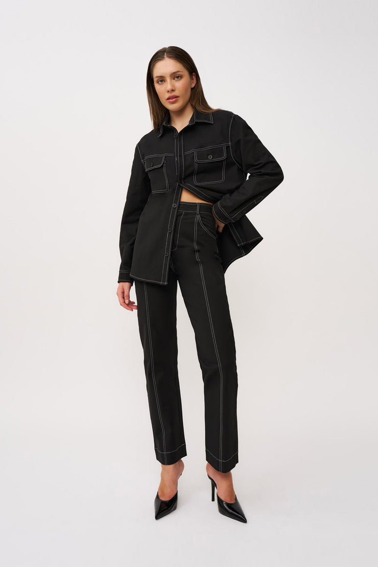 The Midnight Pant - Black Ivory