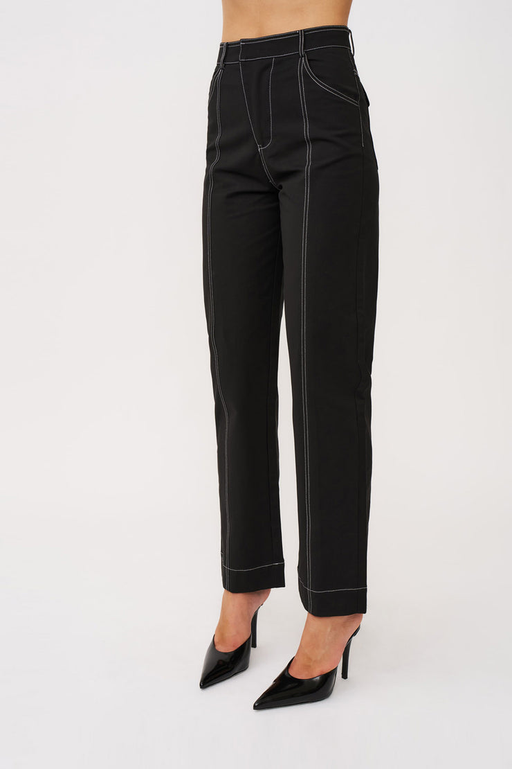 The Midnight Pant - Black Ivory