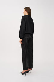 The Midnight Pant - Black Ivory