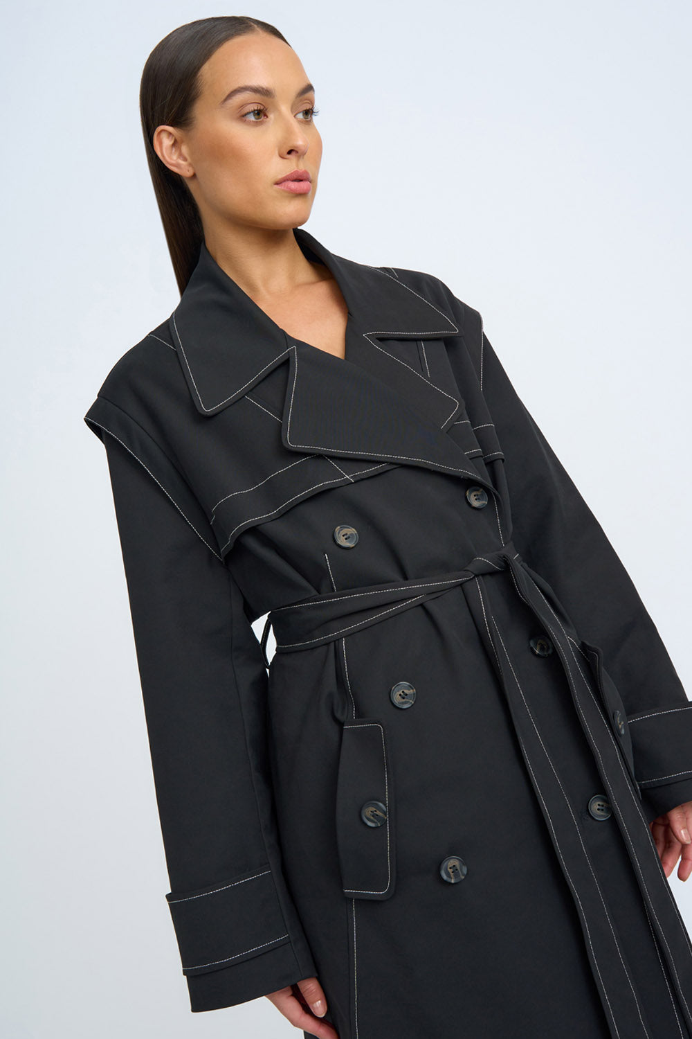 The Midnight Trench | Final Sale - Black Ivory – BY JOHNNY.