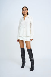 The Scoop Shirt | Final Sale - Ivory