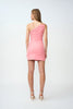 Twiggy Swirl Mini Dress - Pink