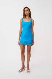 Valencia Mini Dress - Blue