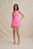 Valencia Mini Dress - Taffy Pink