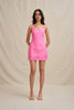 Valencia Mini Dress - Taffy Pink