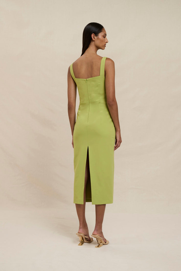 Venus Shell Midi Dress