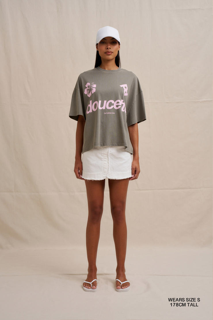 Hibiscus Compact Tee