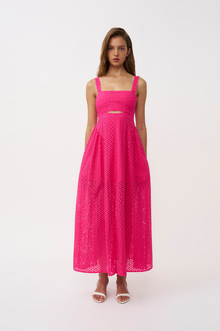 Willow Anglaise Sun Dress - Pink