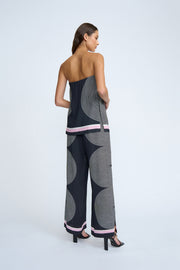 Zen Linear Pant | Final Sale - Black Ivory Pink