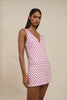 Zinnia Geo Shift Mini Dress - Lilac Yellow Berry