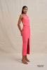 Chloe Midi Skirt - Coral Pink