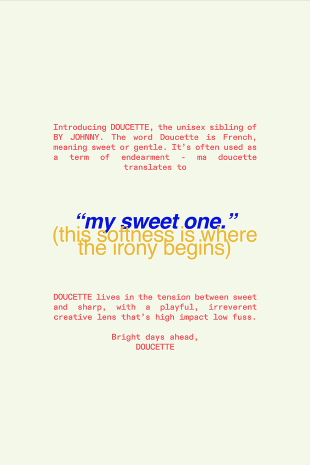 Live Sweet Compact Tee -  Ivory