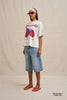 Live Sweet Compact Tee -  Ivory