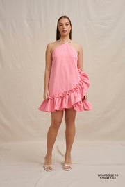 Verona Mini Dress - Pink
