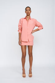 Bayley Unisex Shirt | Final Sale - Flesh Pink