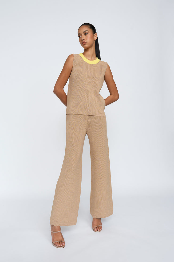 Kason Knit Pant | Final Sale - Bone