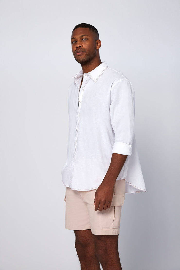 Unisex Oscar Linen Shirt