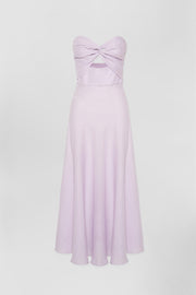 Billie Strapless Dress - Lilac | Final Sale