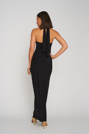 Slip Knot Gown | Final Sale - Black