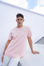 Johnny Rush Tee | Final Sale - Pink White