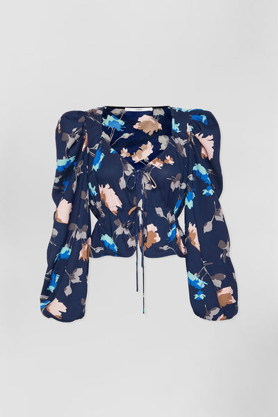 Florence Roule Tie Blouse | Final Sale