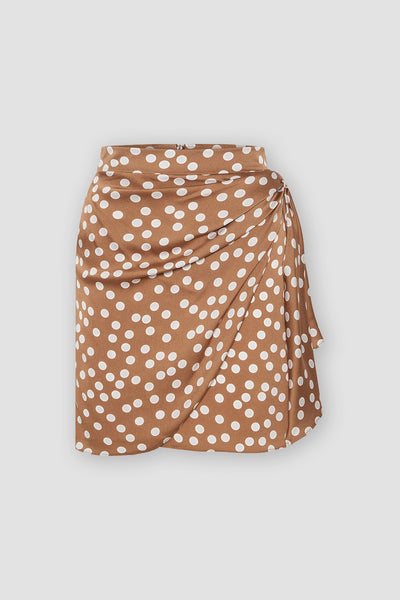 Melody Wrap Mini Skirt | Final Sale