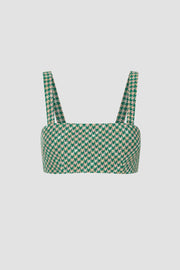 Demi Tweed Bra Top