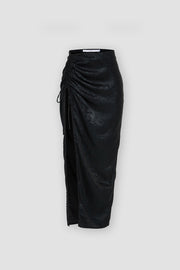 Carmen Gather Skirt | Final Sale - Black