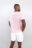 Johnny Rush Tee - Pink White