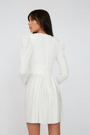 Mila May Sleeve Mini Dress | Final Sale - Ivory