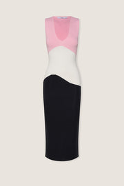 Tess Tri Colour Midi | Final Sale