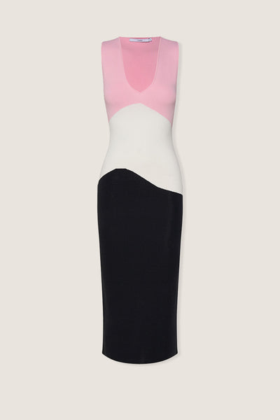 Tess Tri Colour Midi | Final Sale