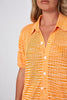 Marle Knit Sun Shirt | Final Sale - Mandarin Marle