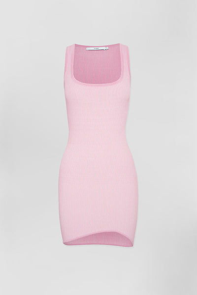 Grain Curve Knit Mini  | Final Sale - Blush