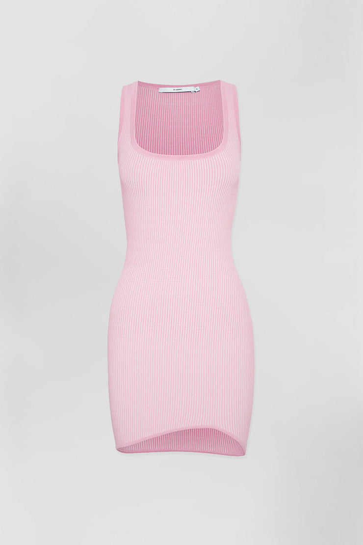 Grain Curve Knit Mini  | Final Sale - Blush