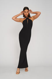 Slip Knot Gown | Final Sale - Black