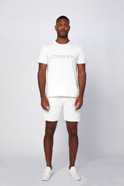 Johnny Rush Tee - White Bone