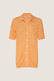Marle Knit Sun Shirt | Final Sale - Mandarin Marle