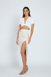 Sliced Out Skirt | Final Sale