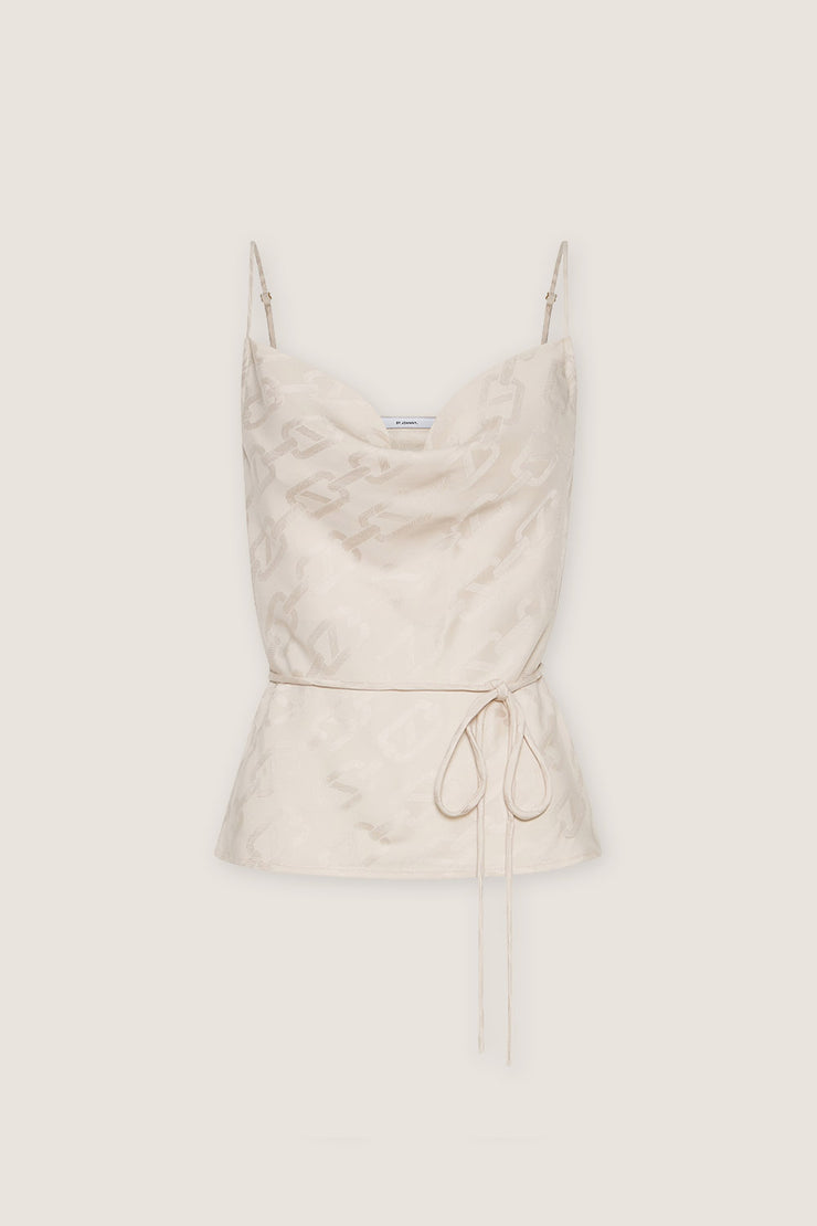 Rae Tie Bias Top | Final Sale - Sand