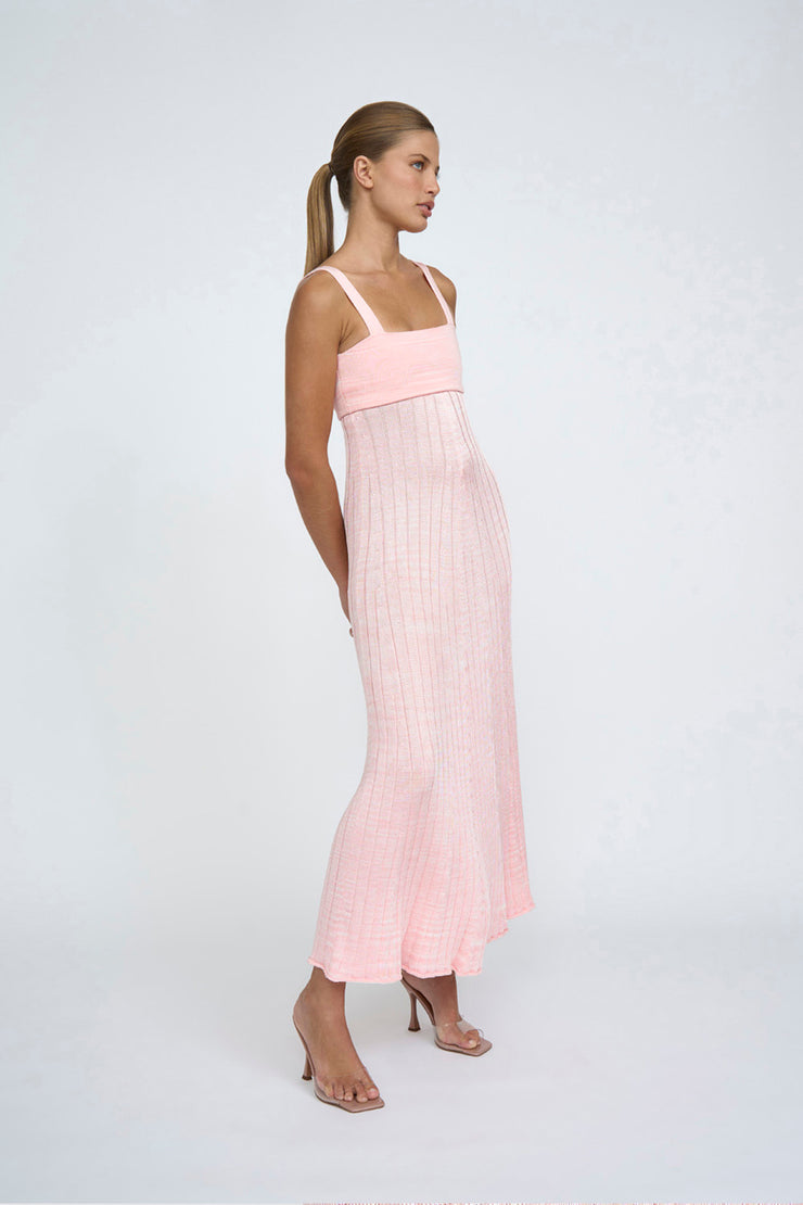 Adelita Knit Midi | Final Sale - Marle Pink