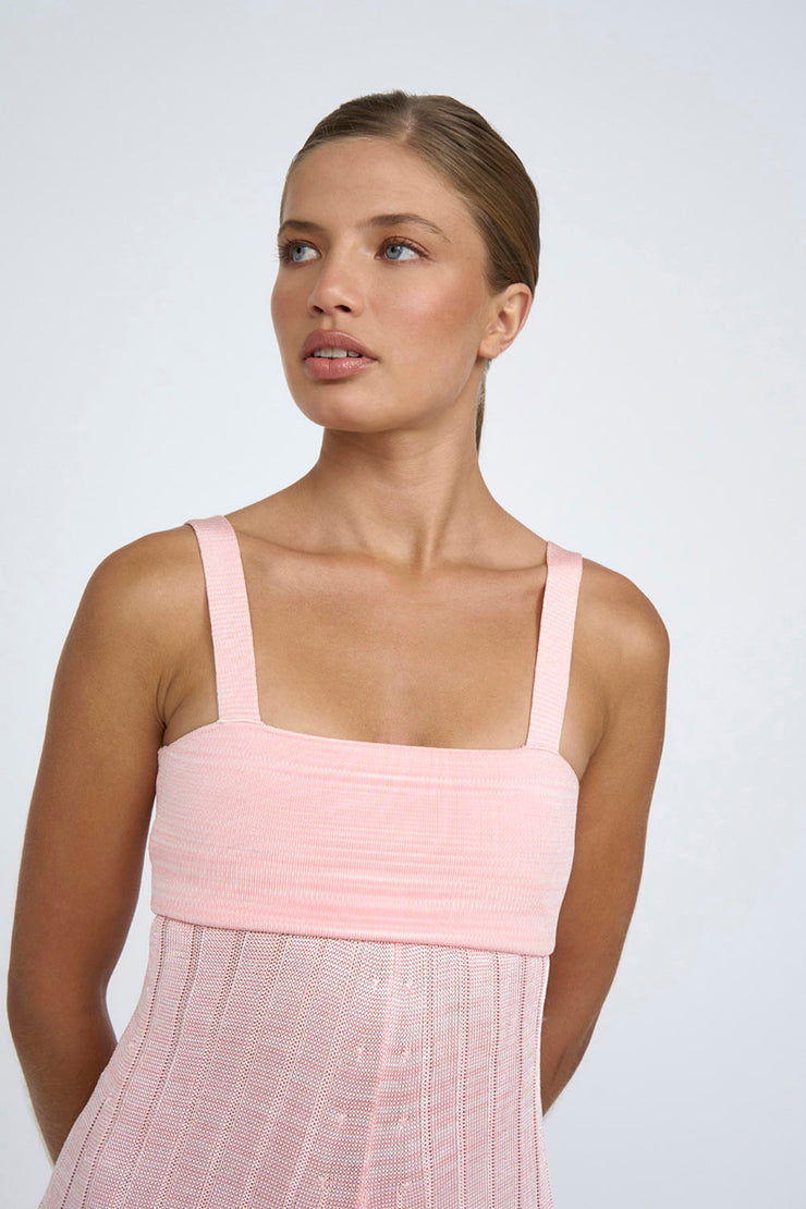 Adelita Knit Midi | Final Sale - Marle Pink