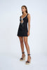 Amelia Curve Mini Dress | Final Sale - Black