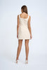 Amelia Curve Mini Dress | Final Sale  - Bone Ivory
