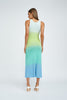 Amina Ombre Knit Midi Dress | Final Sale  - Blue Ombre